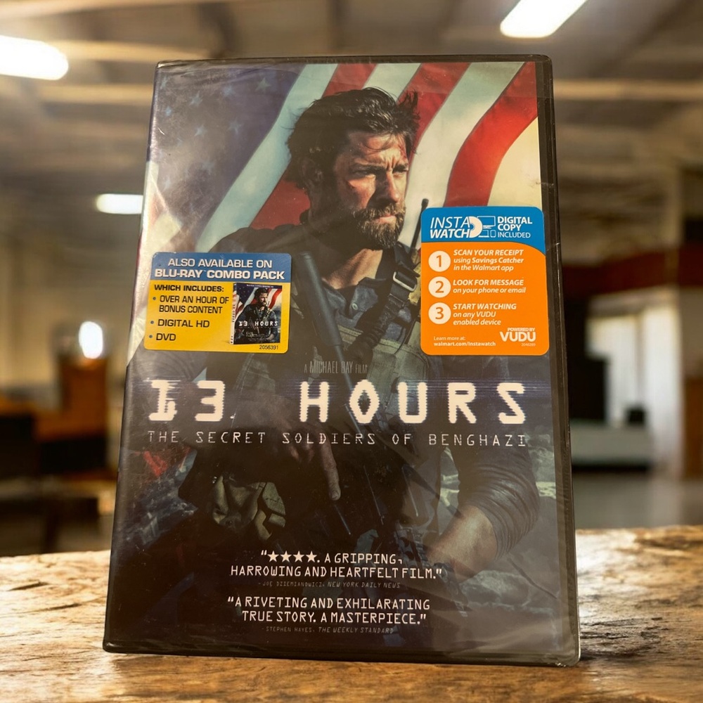 13 Hours The Secret Soldiers of Benghazi (DVD) NEW Sealed Action War